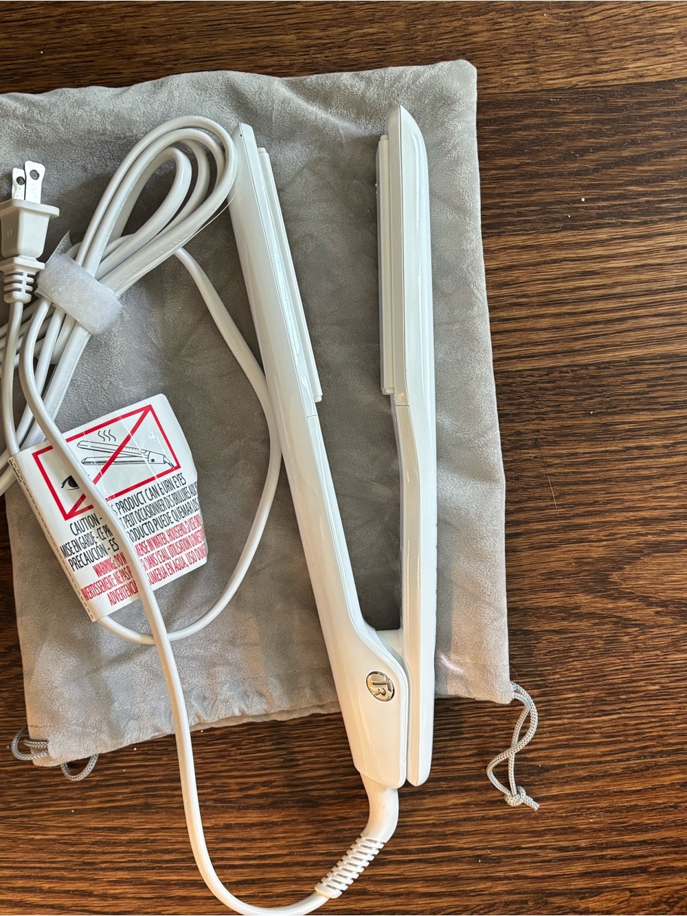 T3 White Flat Iron Hair Straightener